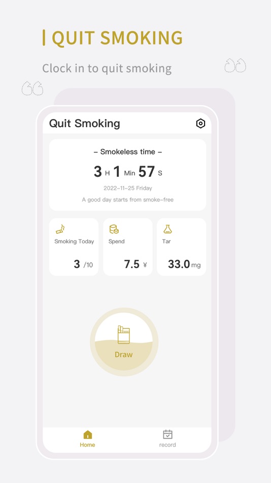 #1. Quit Vaping:Vape Tracker (iOS) 由: 梦思 施