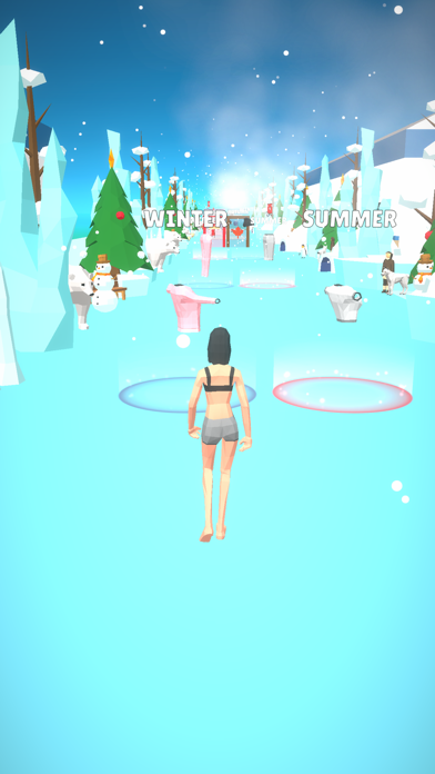 Season Pass Winter Run Girl Screenshot