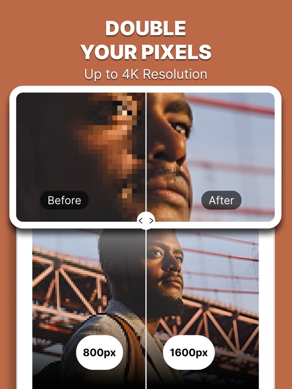 Revoto: AI Photo Enhancer iPad screenshot 7 - Photo & Video app