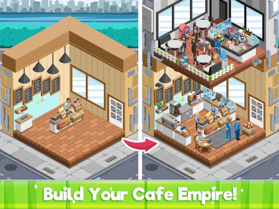 Screenshot #4 pour Cafe Tycoon: Idle Empire Story
