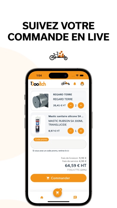 Dooitch - Livraison chantier Screenshot