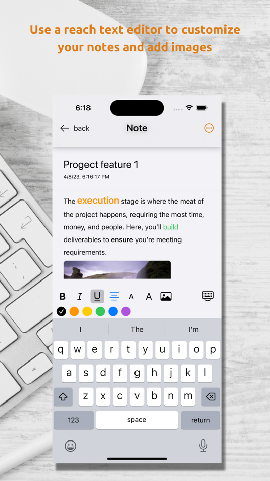 #4. JetNotes: Notes Organizer (iOS) 由: Denys Kolosovskyy