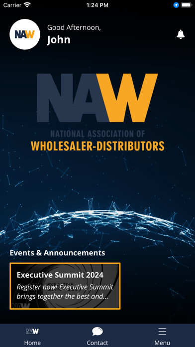 NAW Distributors Screenshot