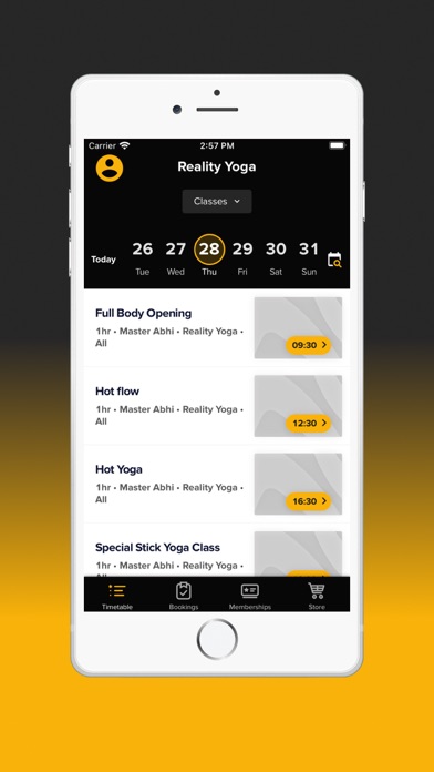 Reality Yoga & Pilates Screenshot