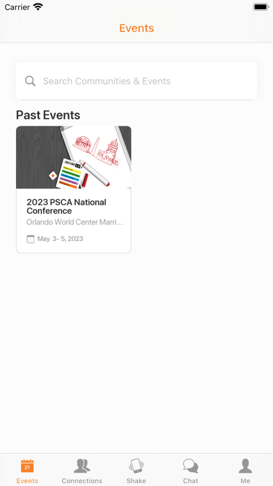 2023 PSCA National Conference Screenshot