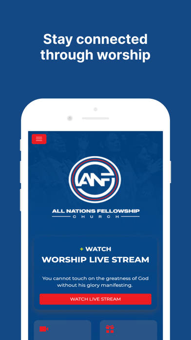 All Nations Fellowship Church Screenshot