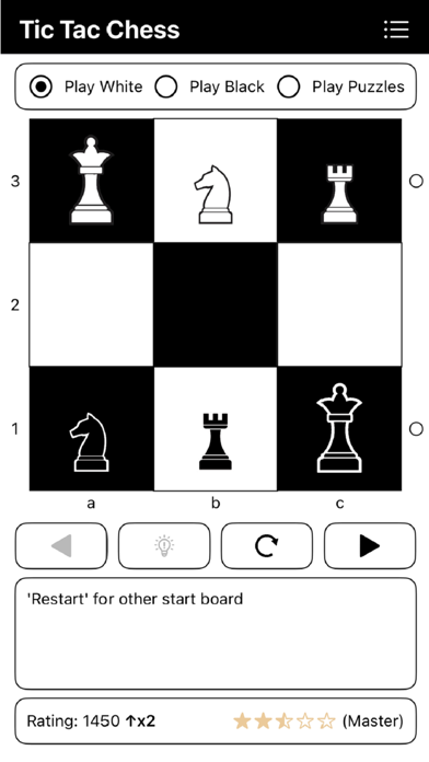 Tic-Tac-Chess Screenshot