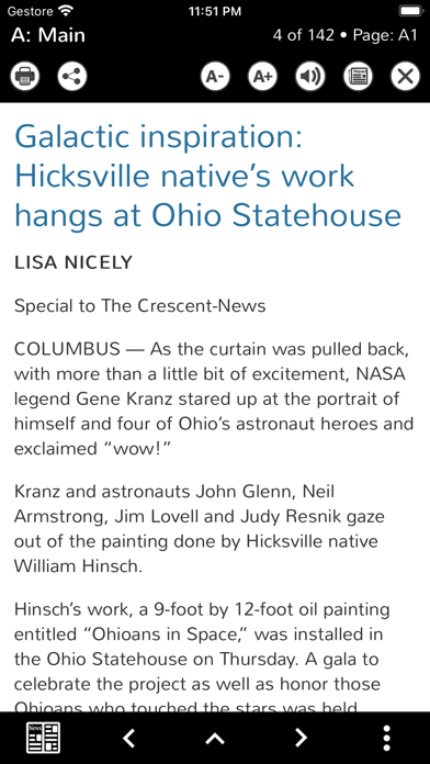 Crescent-News eEdition Screenshot