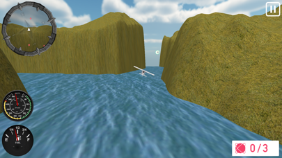Airplane flight simulator 3 Screenshot