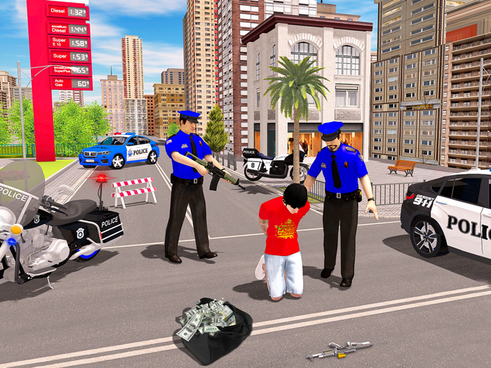 Gangster City Police Chase