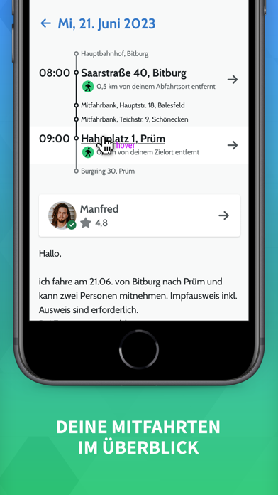 App durch die Eifel Screenshot