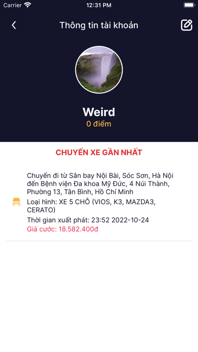 Taxi Nội Bài - Đặt xe nhanh Screenshot