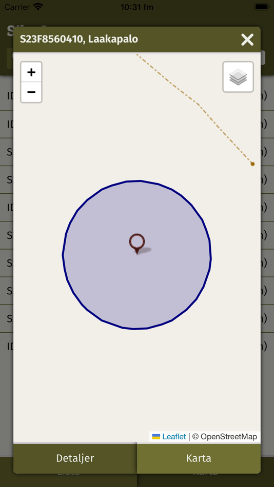 #4. SilvaLocator (iOS) By: Kim Lindgren