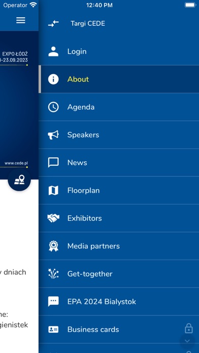CEDE Dental Exhibition Screenshot