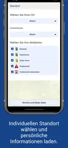 Landkreis Coburg Abfall-App screenshot #2 for iPhone