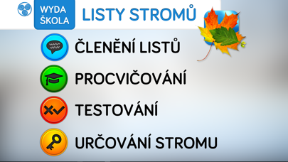 Listy stromů Screenshot
