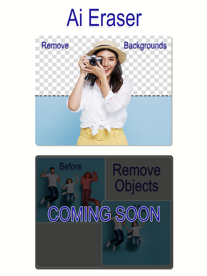 AI Remove Objects and background