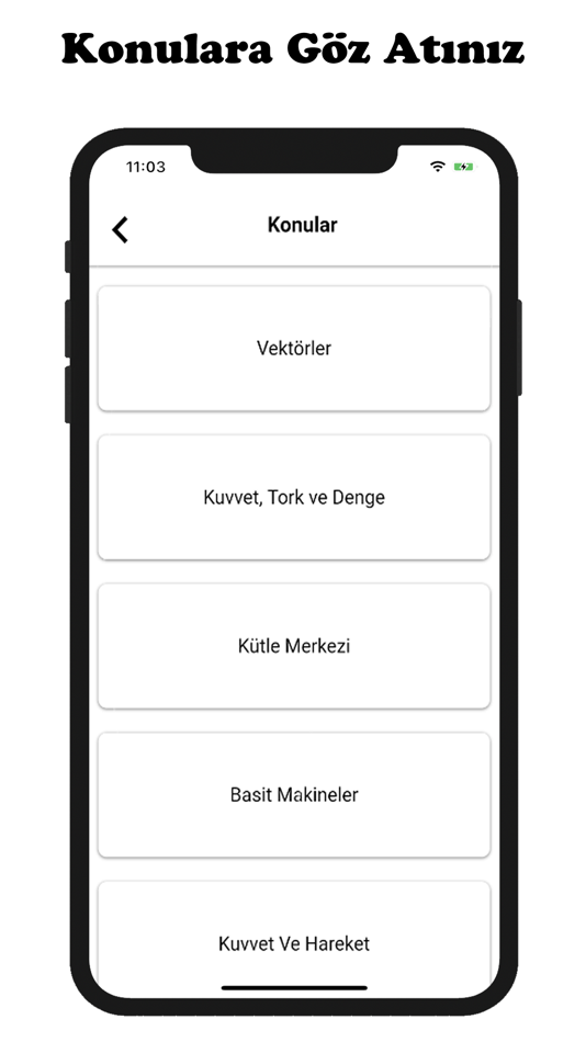 #2. Ayt Fizik (iOS) Podle: Muhammet Emir CAKIR
