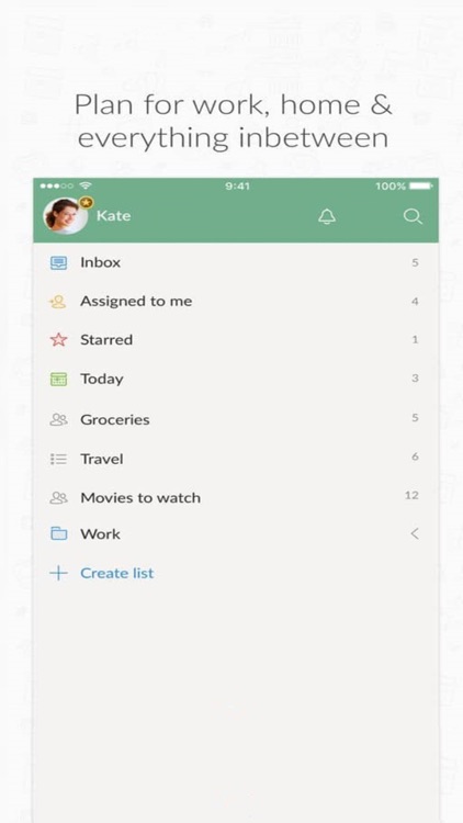 Wunderlist-To Do List Tasks