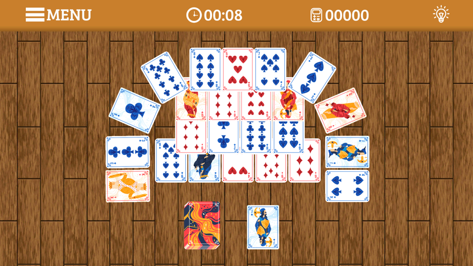 #9. Golf Solitaire Multiple (iOS) By: F Permadi