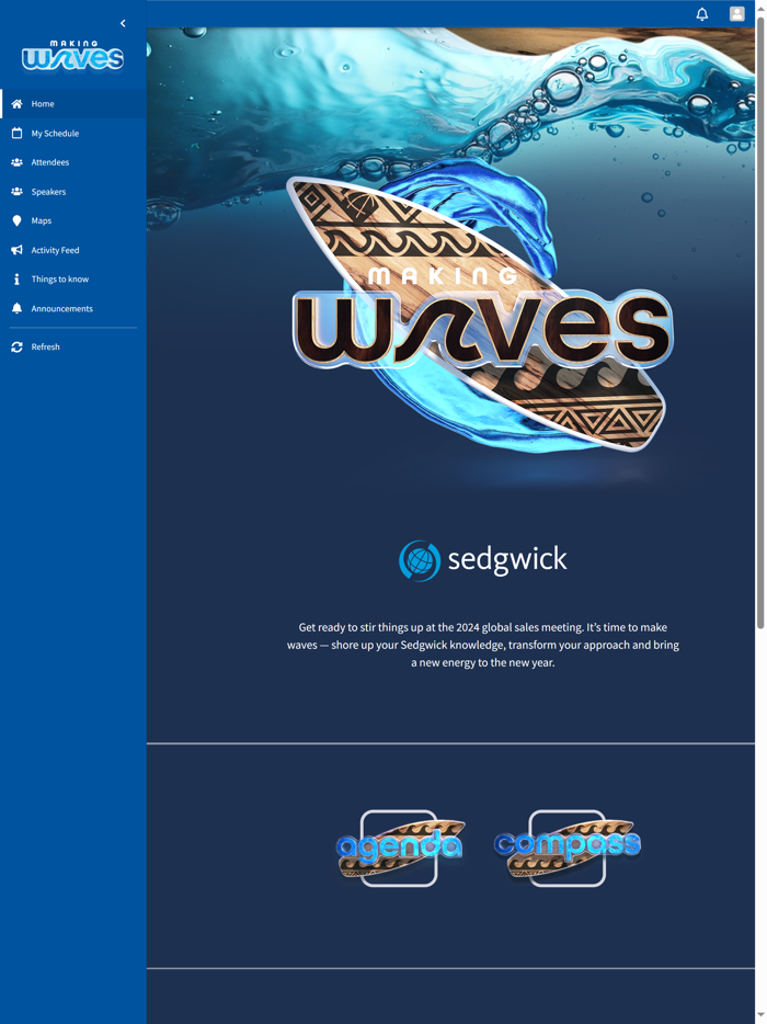 Sedgwick Making Waves