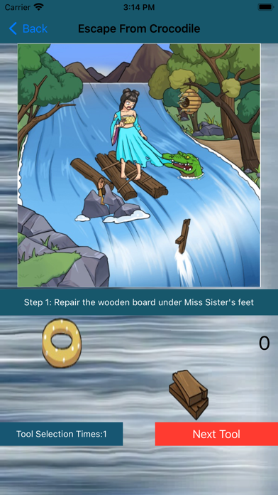 Screenshot #2 pour Escape From Crocodile