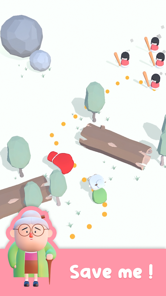 #1. Save the grandmother (iOS) Podle: MondayOFF