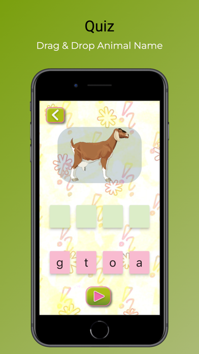 Animal Names in English Screenshot