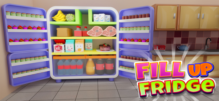 Fill The Fridge 3D Organiser