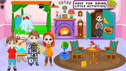 Family Town Haunted House Game Screenshot