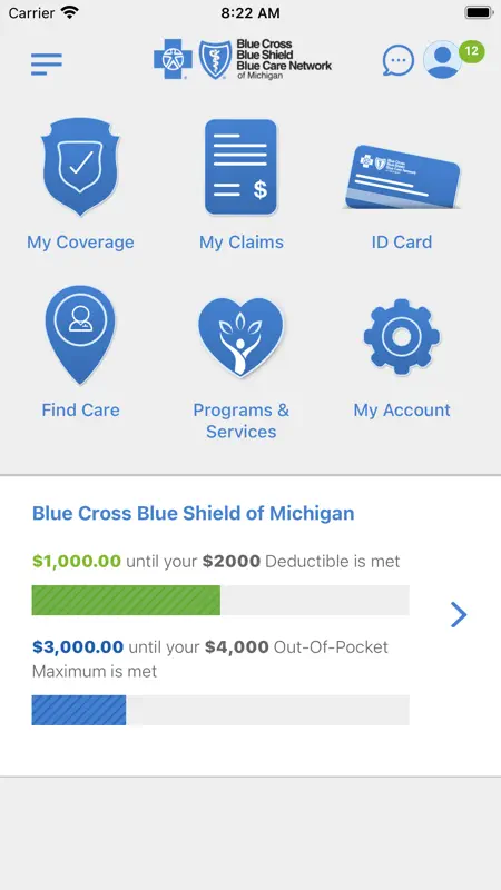 BCBSM screenshot 2 of 5