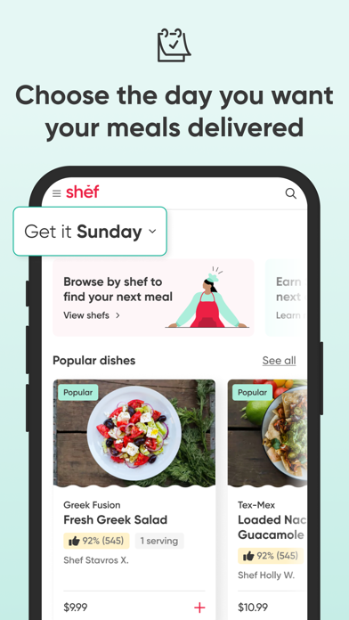 Shef - Homemade Food Delivery Screenshot