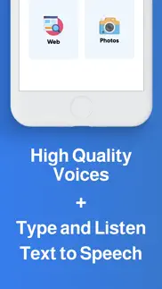 text to speech - iphone screenshot 2