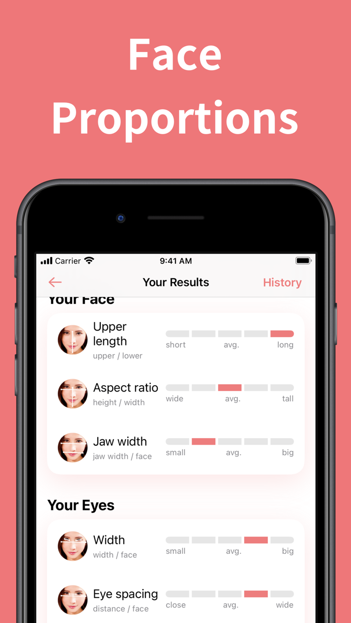 FaceTag - Face Ratio Analysis