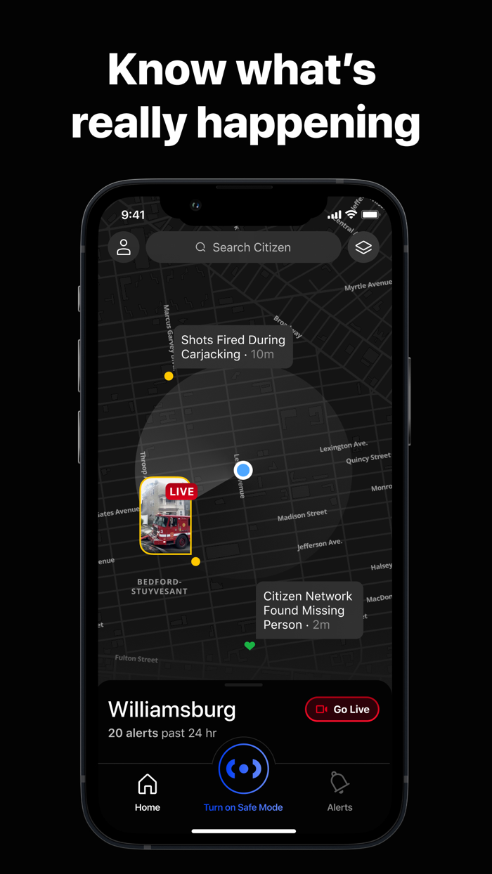 Citizen Local Safety Alerts
