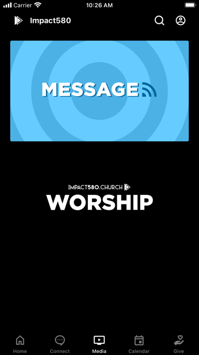 Impact580.Church Screenshot 3 - AppWisp.com