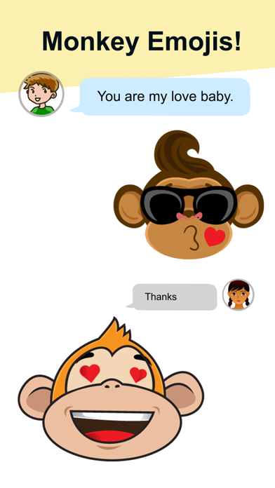 Monkey Emojis! Screenshot
