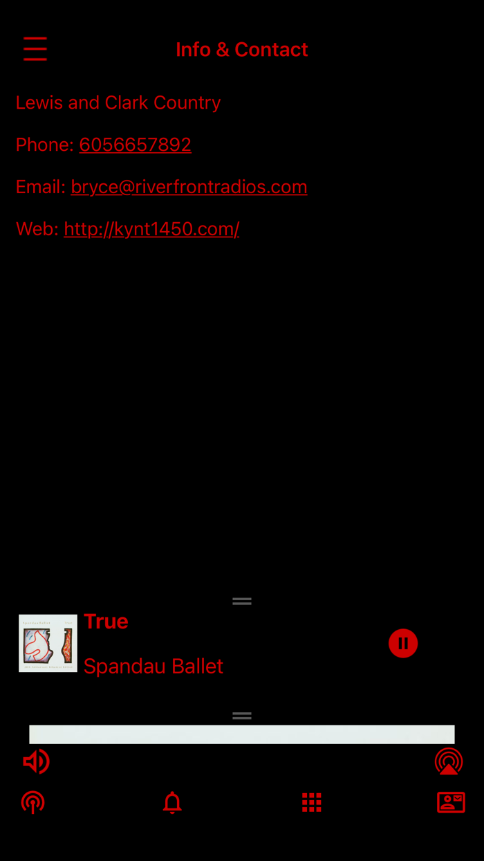 KYNT 102.1 FM and  1450 AM