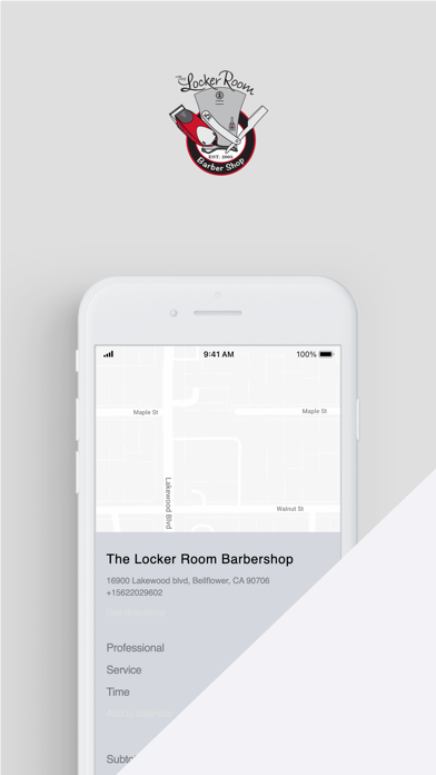The Locker Room Barbershop CA Screenshot