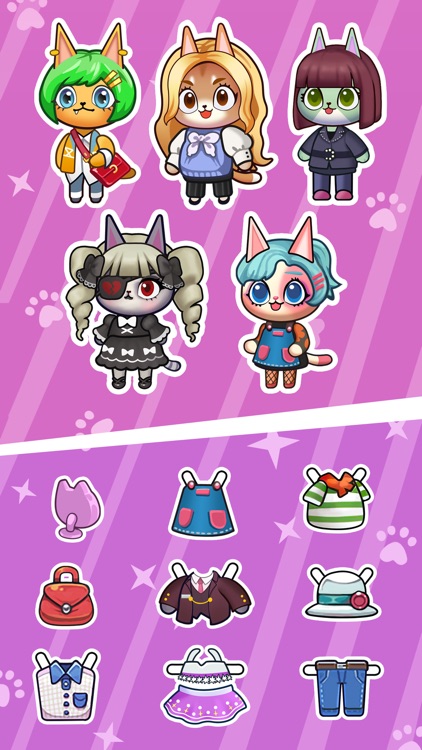 Idle Cat Makeover: Hair Salon screenshot-5