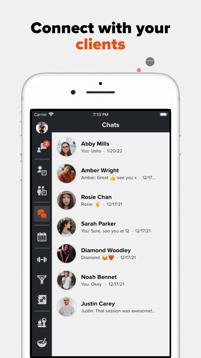 Fitsy for personal trainers Screenshot