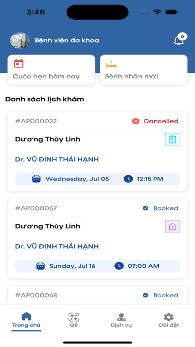 Click+Cure - Hospitals Screenshot