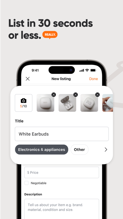 Screenshot #3 pour Karrot - Buy & sell locally