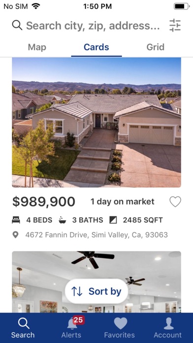 Ventura County Home Search Screenshot