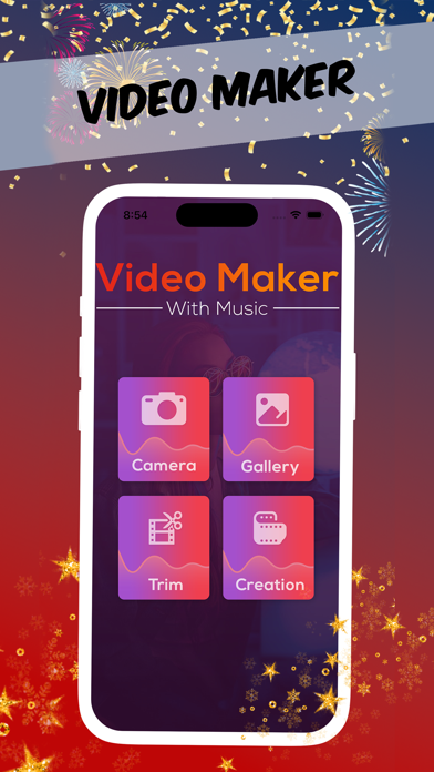 Screenshot #1 pour Photo Video Maker Music