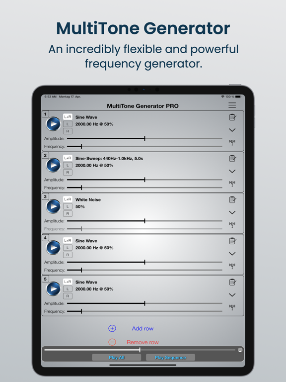 Screenshot #4 pour MultiTone Generator