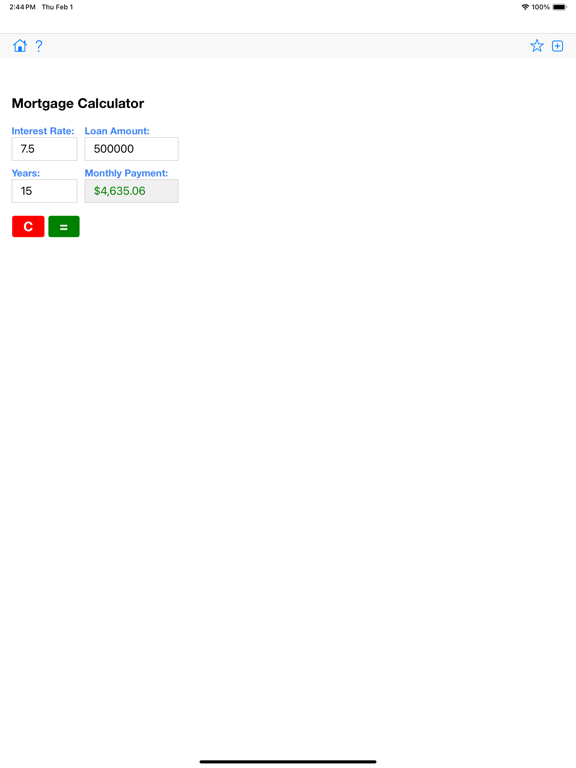 Screenshot #5 pour Mortgage Payment Calculator