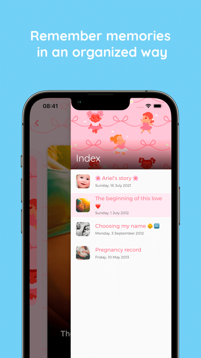 My Baby Book - Record App Screenshot