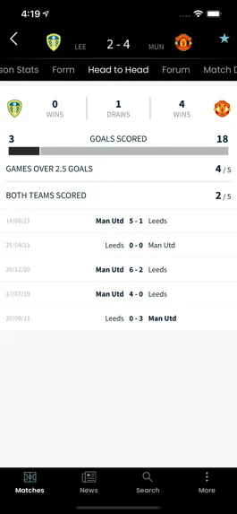 Game screenshot Goal Live Scores hack