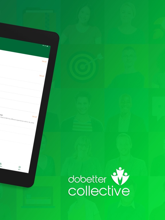 Do Better Collective iPad screenshot 2 - Education app